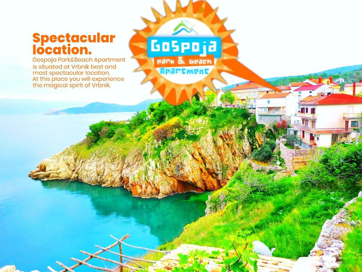 Gospoja Park & Beach Apartment Vrbnik Extérieur photo
